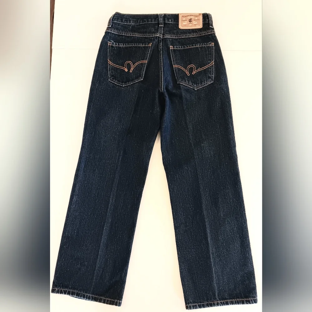Vintage Rocawear baggy dark blue jeans. Size 12